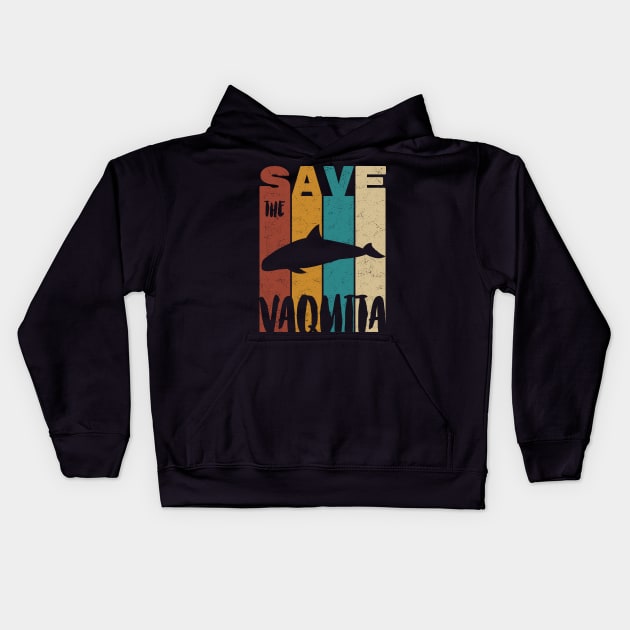 Save The Vaquita Kids Hoodie by Promen Shirts